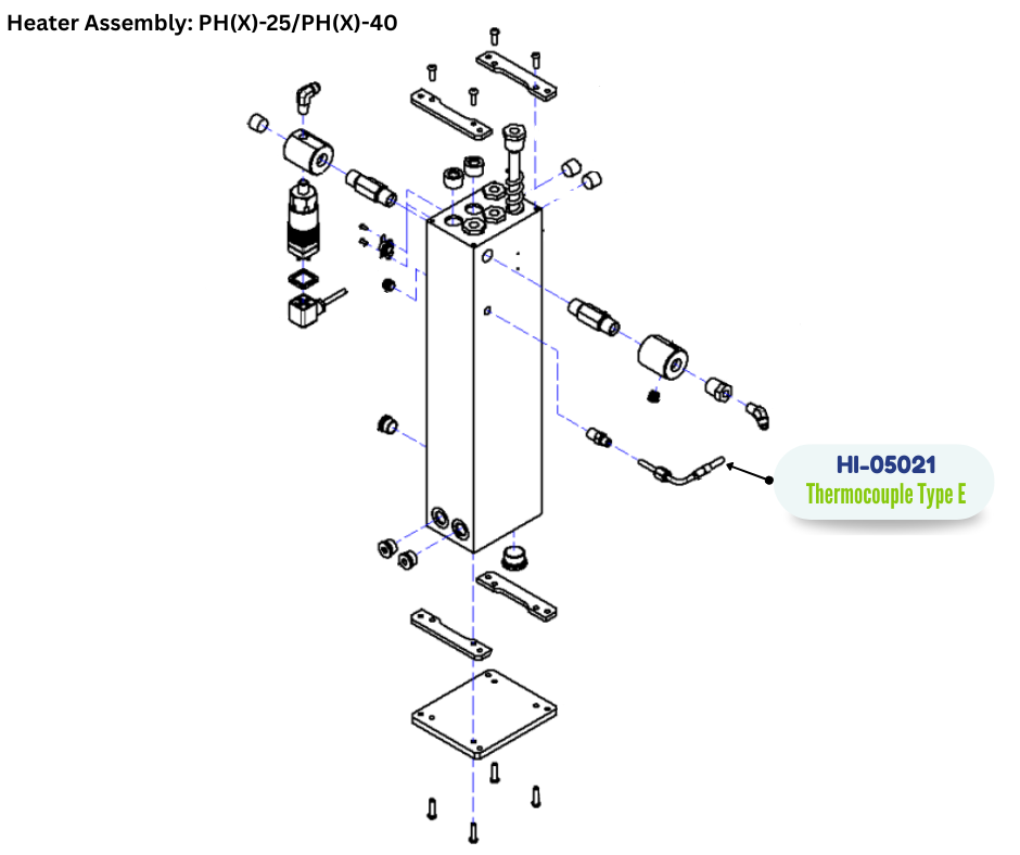 PMC TYPE E THERMOCOULE (HI05021) (HI-05021)
