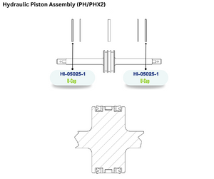 PMC HYD PISTON UCUP (HI050251) (HI-05025-1)