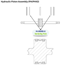 PMC HYD PISTON BACKUP RING (HI050252) (HI-05025-2)