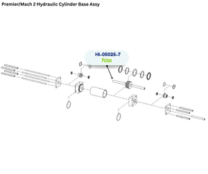 PMC CLSC HYDRAULIC PISTON (HI050257) (HI-05025-7)
