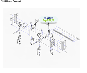 PMC STL 08 ORB PLUG (HI05033) (HI-05033)