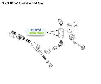 PMC STL 1/4 NPT FLUSH SEAL PLUG (HI05036) (HI-05036)