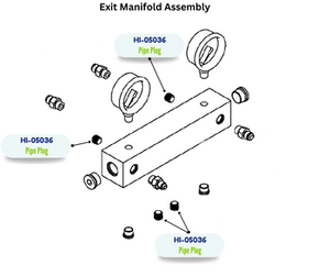 PMC STL 1/4 NPT FLUSH SEAL PLUG (HI05036) (HI-05036)