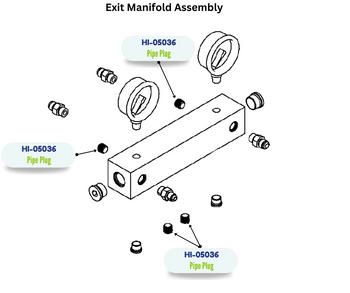 PMC STL 1/4 NPT FLUSH SEAL PLUG (HI05036) (HI-05036)
