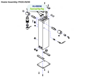 PMC STL 1/4 NPT FLUSH SEAL PLUG (HI05036) (HI-05036)