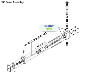 PMC PIPE PLUG 1/4 18; 7/8 TAPER (HI05067) (HI-05067)