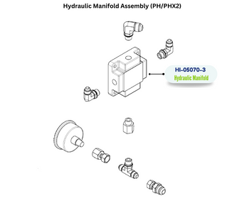 HYDRAULIC MANIFOLD (HI050703) (HI-05070-3)
