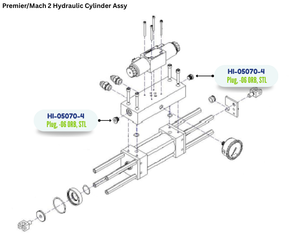 PMC STL 06 ORB PLUG (HI050704) (HI-05070-4)