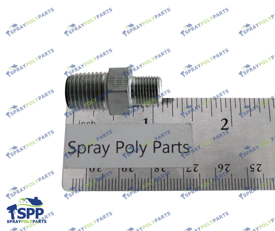 PMC 1/8 HEX NIPPLE(HI05095) (HI-05095)