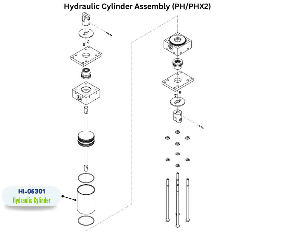 HYDRAULIC CYLINDER (HI05301) (HI-05301)