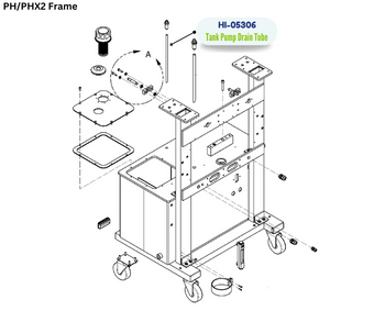 PMC TANK PUMP DRAIN TUBE (HI05306) (HI-05306)