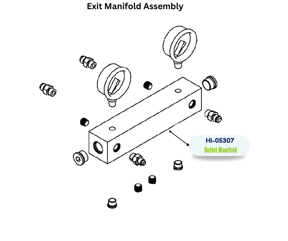 OUTLET MANIFOLD (HI05307) (HI-05307)