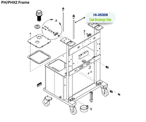 PMC TANK DISCHARGE TUBE (HI05308) (HI-05308)