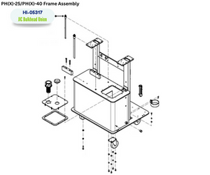 PMC BULKHEAD UNION, STRT, 06 JIC (HI05317) (HI-05317)