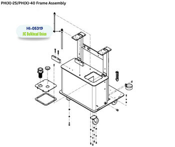 PMC BULKHEAD UNION, STRT, 08 JIC (HI05319) (HI-05319)