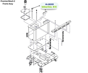 PMC BULKHEAD UNION, STRT, 08 JIC (HI05319) (HI-05319)