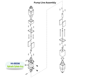 HYDRAULIC CYLINDER ASSY (HI05336) (HI-05336)