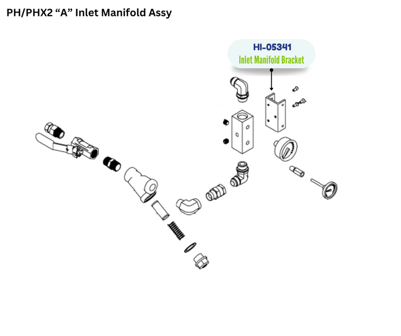 INLET MANIFOLD MOUNT (HI05341) (HI-05341)