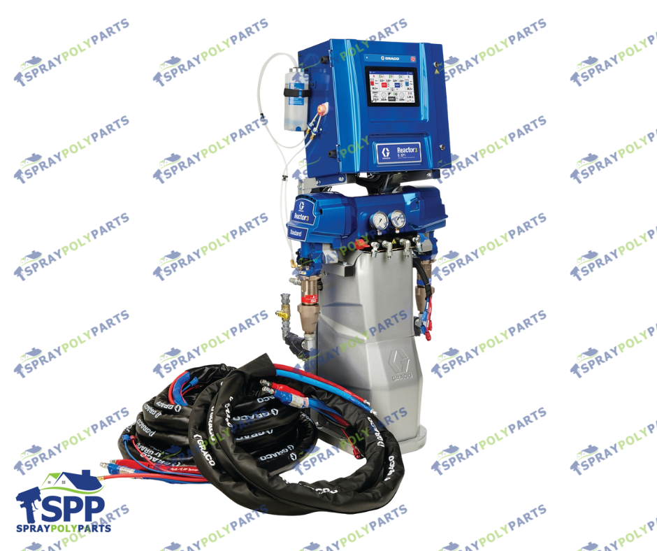 GRACO REACTOR 3 EXP1 STANDARD TIER POLYUREA PROPORTIONER PACKAGE 50 FT INTERNAL HOSE 10KW (ISR320)
