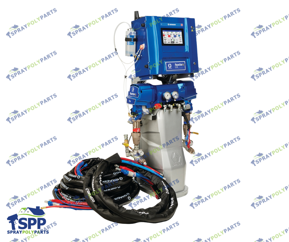 GRACO REACTOR 3 E-30 PRO TIER SPRAY FOAM PROPORTIONER PACKAGE 50FT  INTERNAL  HOSE  10KW (ISR331)