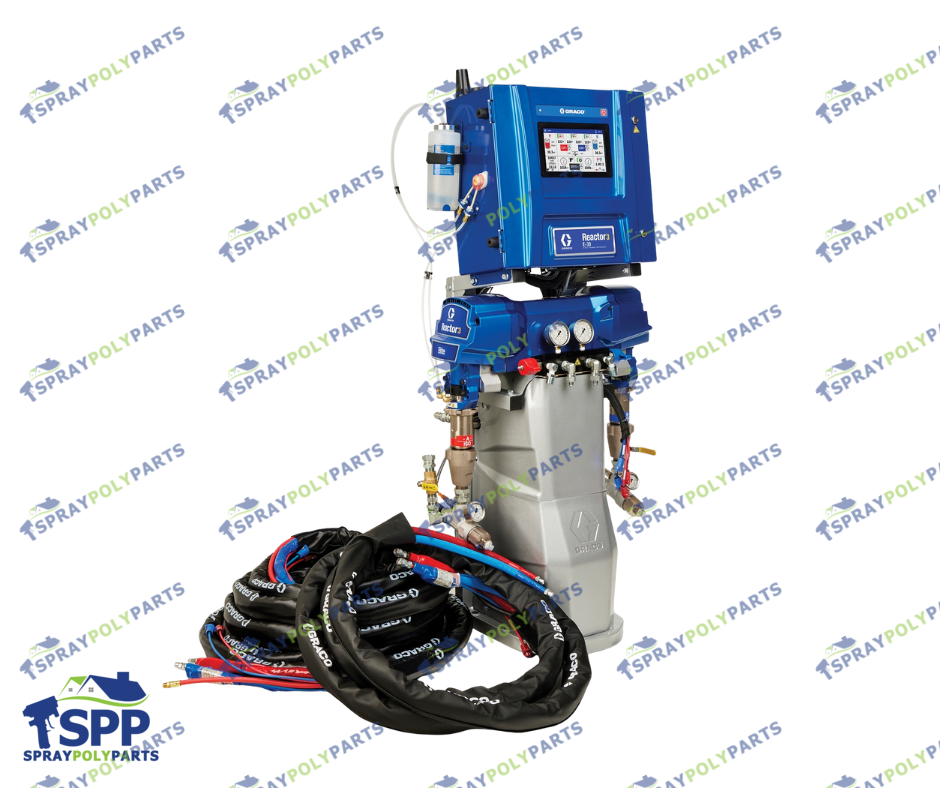 GRACO REACTOR 3 E-30 ELITE TIER SPRAY FOAM PROPORTIONER PACKAGE 50FT  INTERNAL HOSE 15 KW (ISR332)