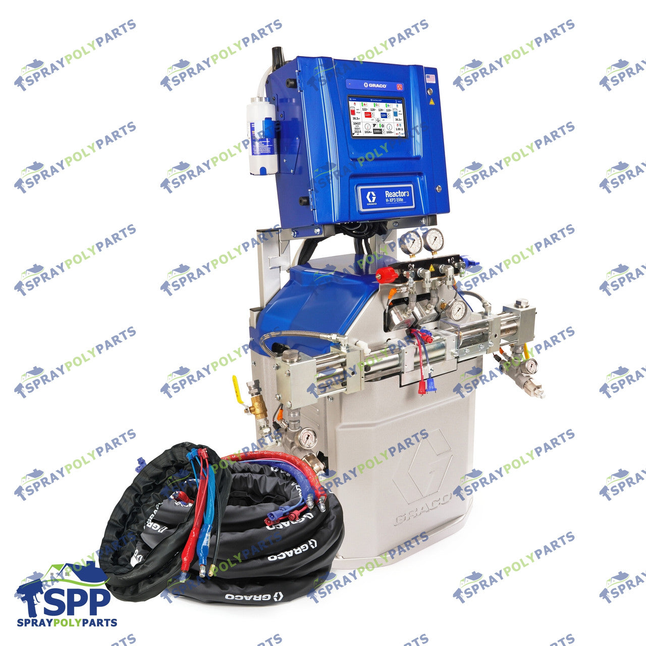 GRACO R3, H50, PRO W/50 FT INTERNAL HEATED HOSE, 20 FT WHIP (ISR375)
