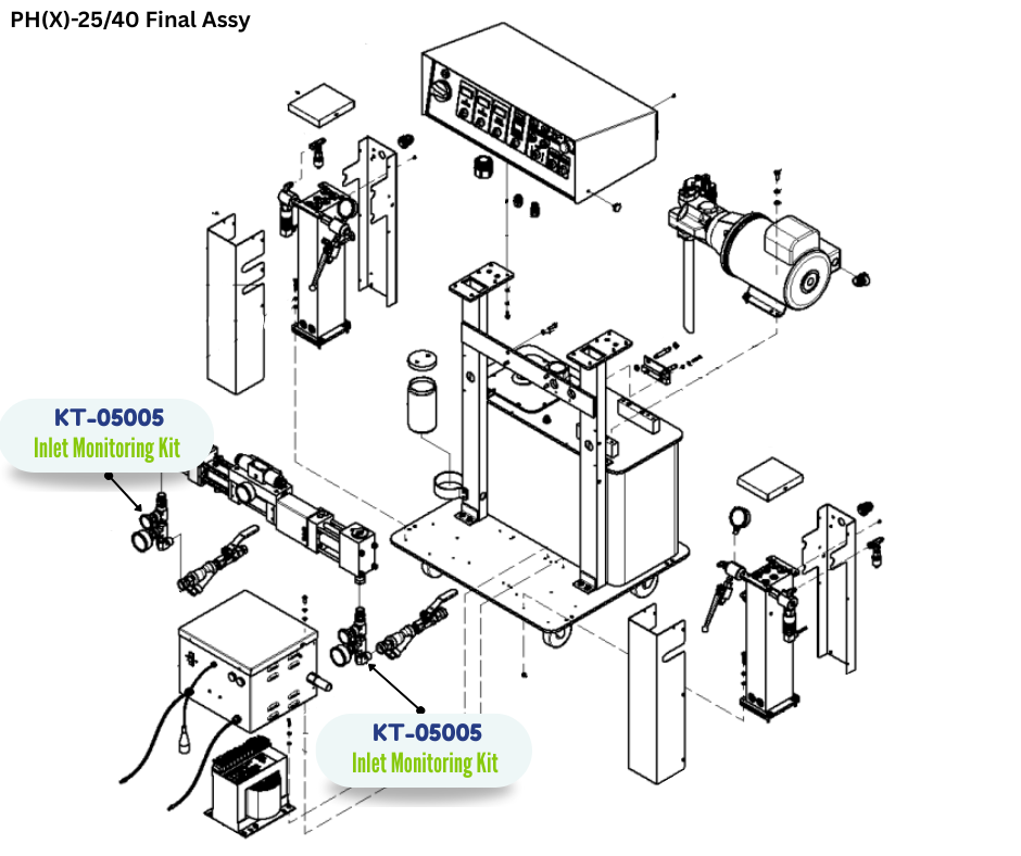 PMC INLET MONITORING KIT (PAIR) (KT05005) (KT-05005)