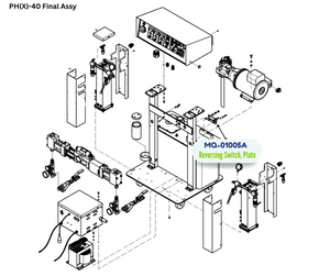 PMC REVERSING SWITCH, MTG PLATE (MQ01005A) (MQ-01005A)
