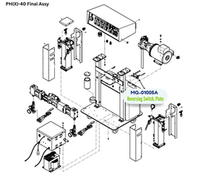 PMC REVERSING SWITCH, MTG PLATE (MQ01005A) (MQ-01005A)