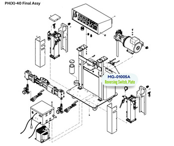 PMC REVERSING SWITCH, MTG PLATE (MQ01005A) (MQ-01005A)