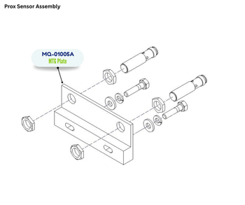 PMC REVERSING SWITCH, MTG PLATE (MQ01005A) (MQ-01005A)