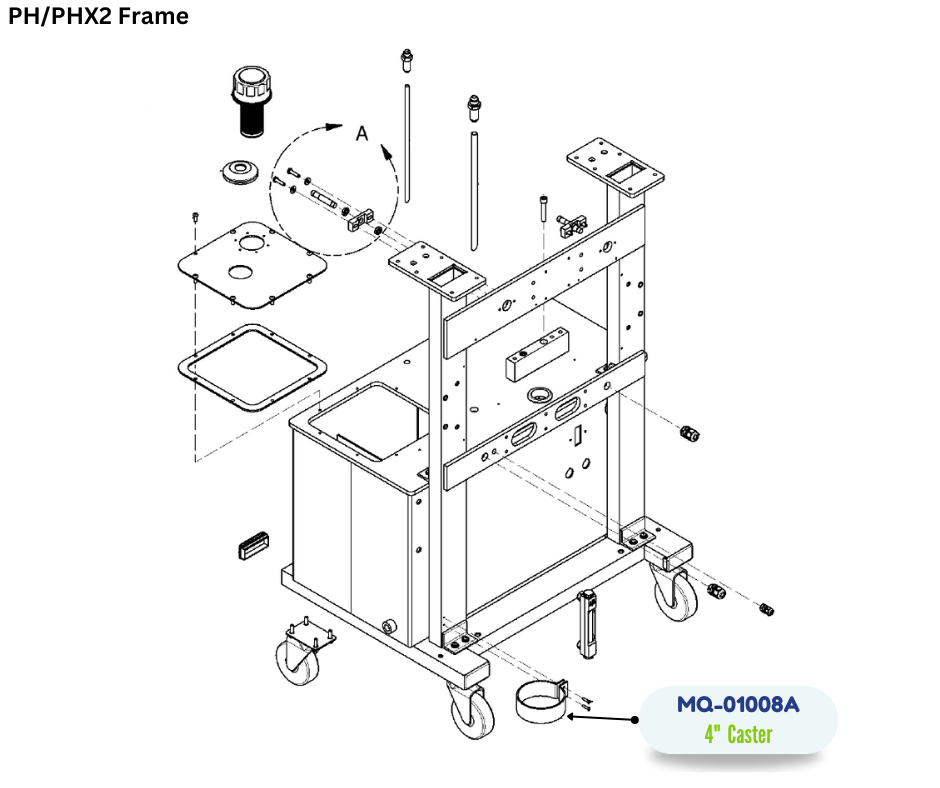 PMC LUBE BOTTLE BRACKET (MQ01008A) (MQ-01008A)
