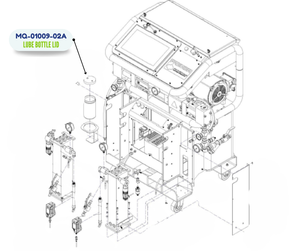 PMC LUBE BOTTLE LID (MQ0100902A) (MQ-01009-02A)