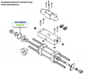 PMC #136 VITON LUBE CYLINDER ORING (OR00020A) (OR-00020A)
