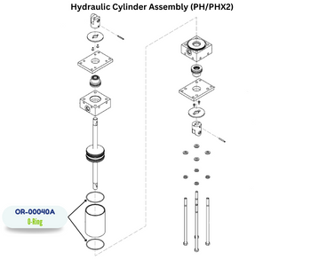 PMC HYD CYL ORING #036 (OR00040A) (OR-00040A)