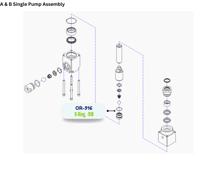 PMC BRN VITON 916 ORING (OR916) (OR-916)