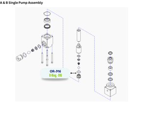 PMC BRN VITON 916 ORING (OR916) (OR-916)