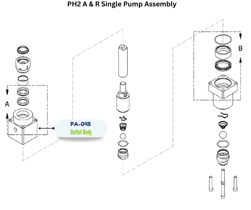 PMC OUTLET BODY (PA045) (PA-045)