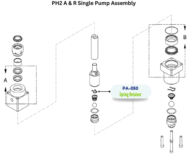 SPRING RETAINER (PA050) (PA-050)