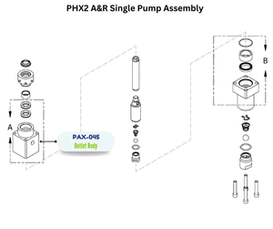 OUTLET BODY (PAX045) (PAX-045)