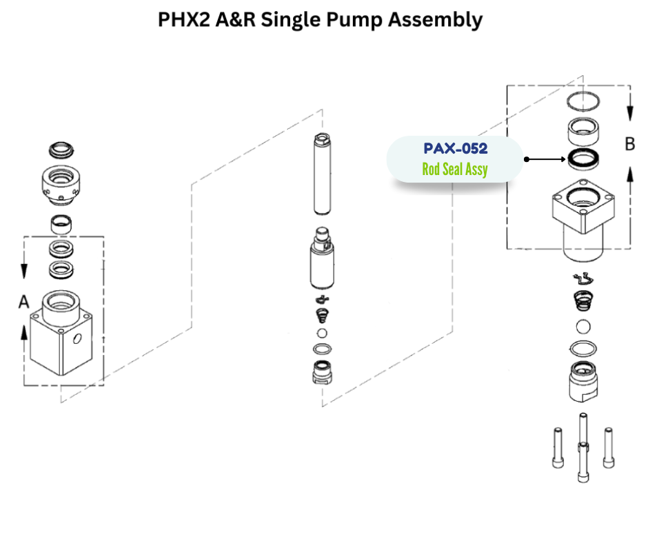 ROD SEAL ASSY (PAX052) (PAX-052)