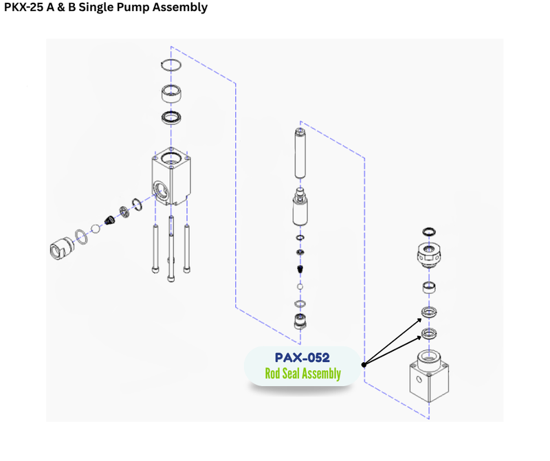 ROD SEAL ASSY (PAX052) (PAX-052)
