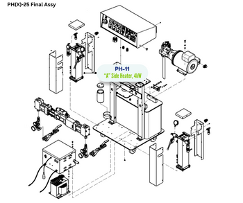 PMC PREHEATER A, 4.000KW, CLASSIC (PH11) (PH-11)