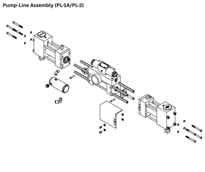 PMC PUMPLINE ASSY, 120A/120R (PL1A) (PL-1A)
