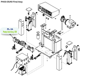 PMC PUMPLINE ASSY, 120A/120R (PL1A) (PL-1A)