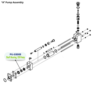 PMC SHAFT BEARING, 120, ASIDE (PU03005) (PU-03005)