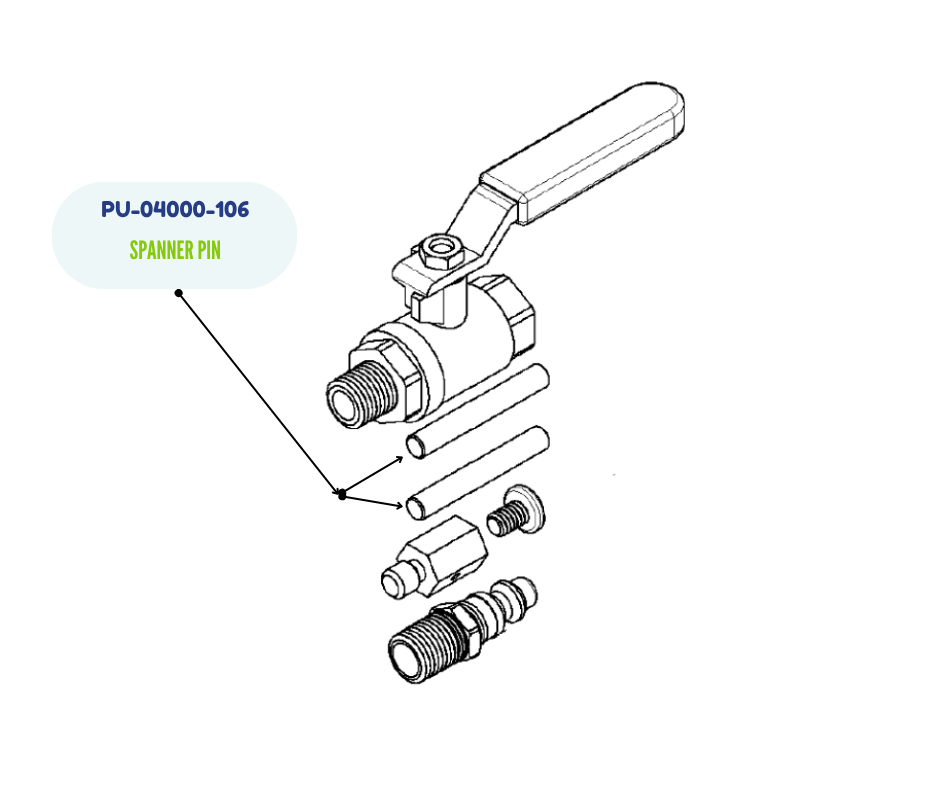 PMC Spanner Pin (PU-04000-106)