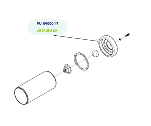 PMC Air Cylinder Cap (PU-04000-17)