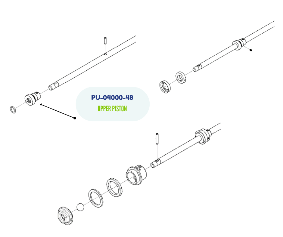 PMC UPPER PISTON (PU-04000-48)