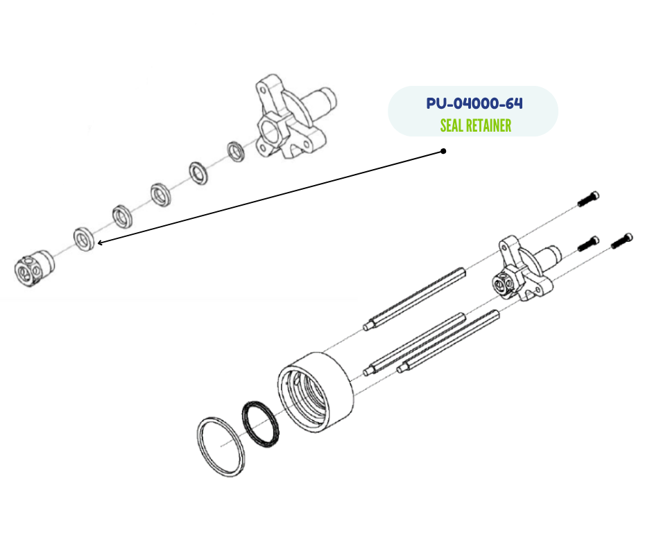 PMC SEAL RETAINER (PU-04000-64)